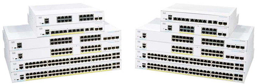 Cisco CBS350-8FP-2G-UK 8-port GE Managed PoE Switch